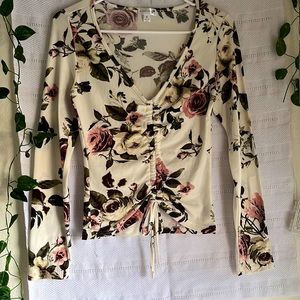Women’s floral blouse